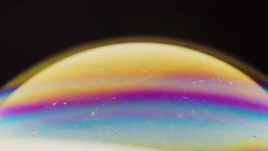 Abstract liquid color swirl