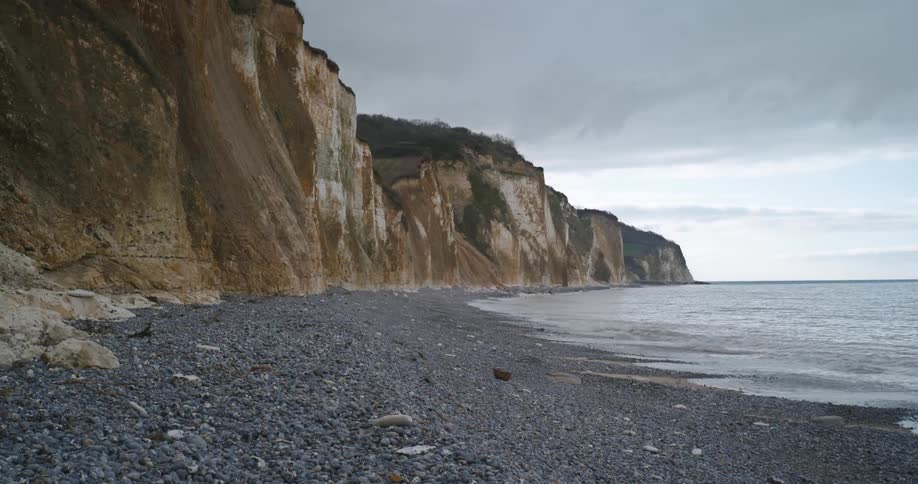 A mountain close to the sea shore
