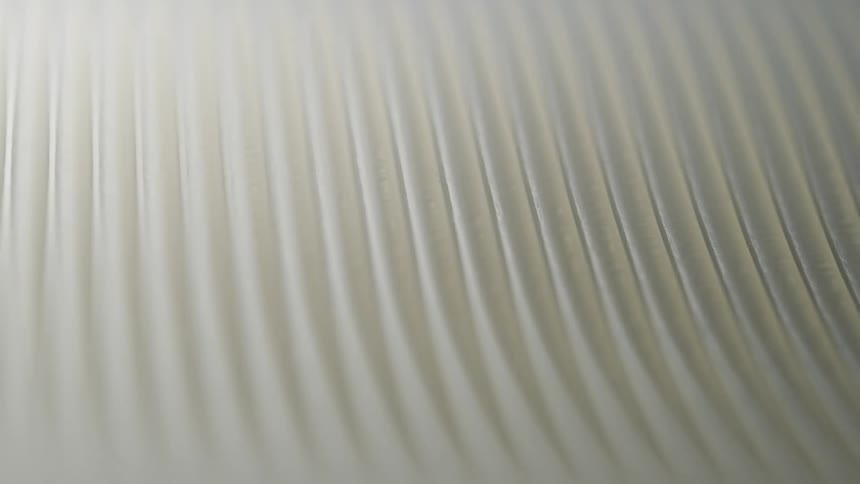 A clip of a metallic wave