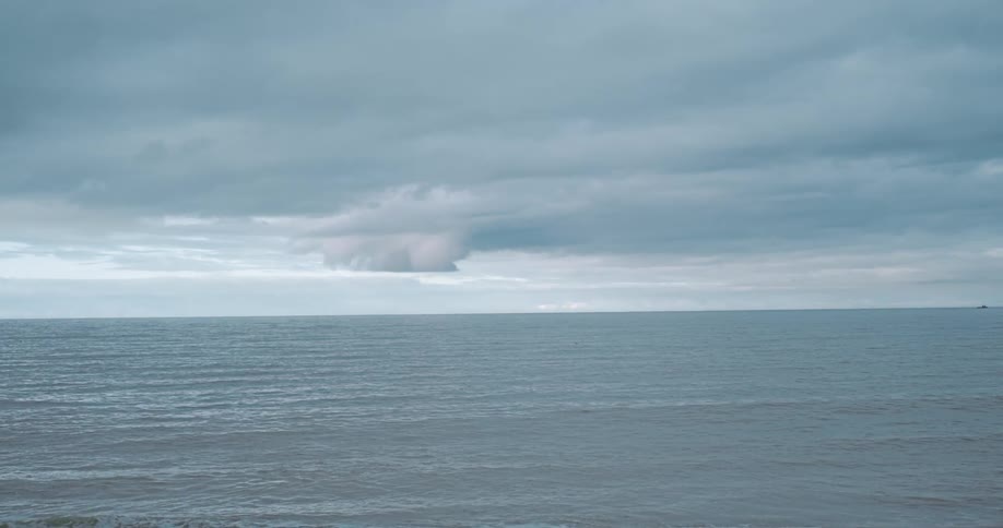 Landscape of sea water at midday