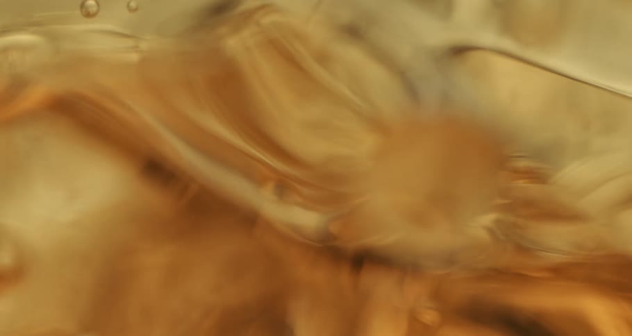Dense and abstract textured liquid in motion