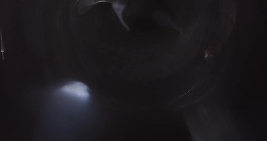 Reflection of light on abstract circles