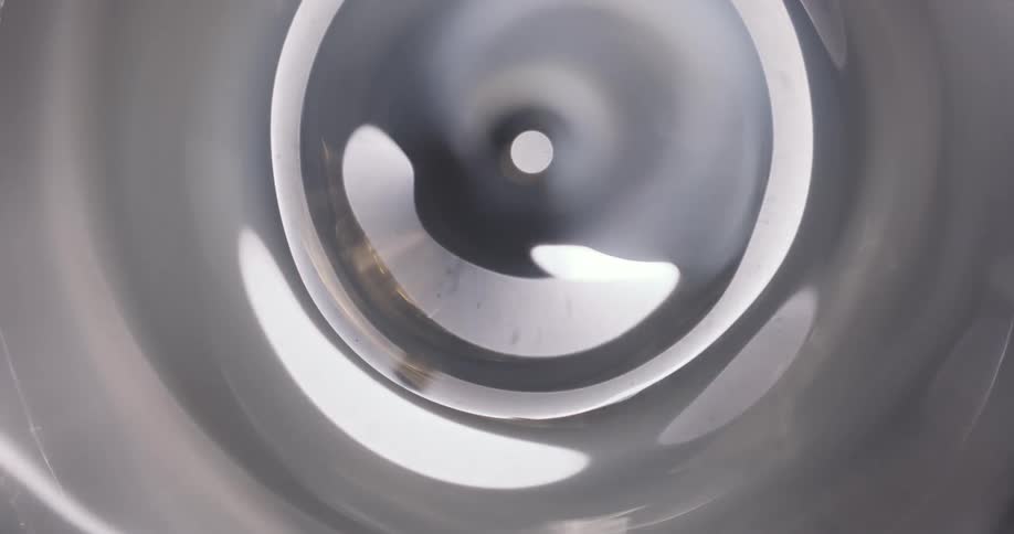 Reflection of light on abstract circles
