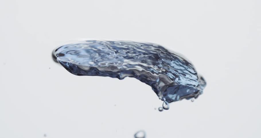 The water is floating