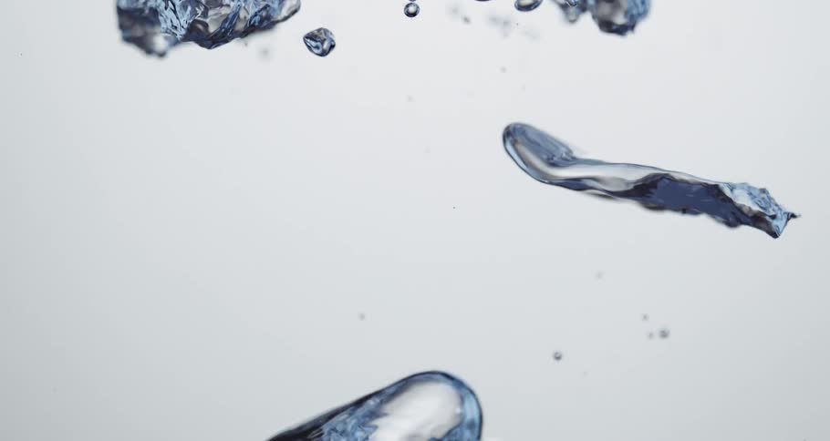 Floating pure water bobbles