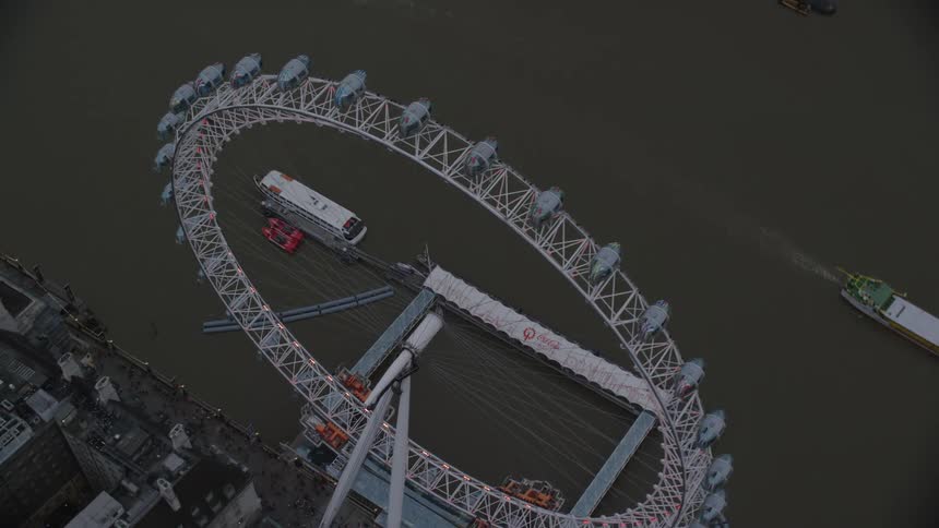 The eye on the south bank of the thames