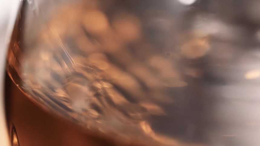 Close up of a rich brown liquid