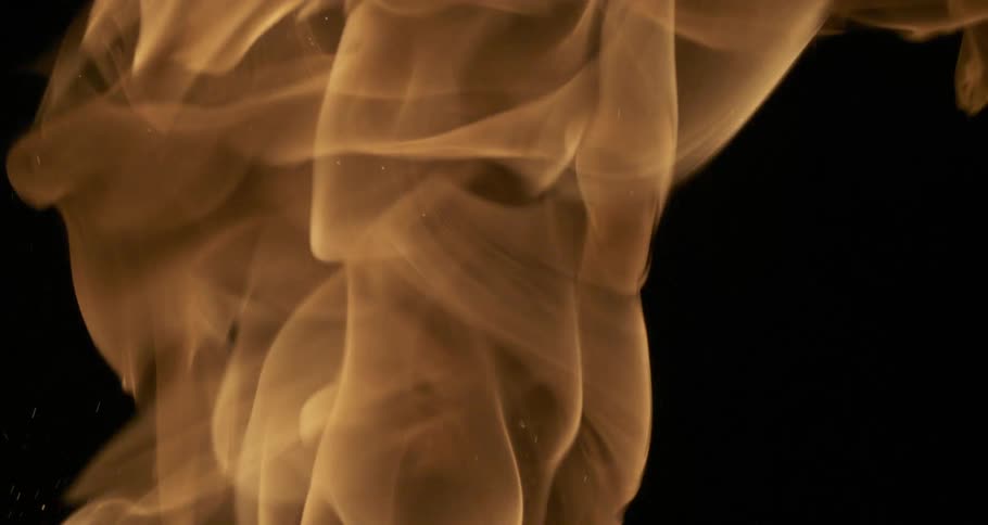 Bonfire burning in the dark night
