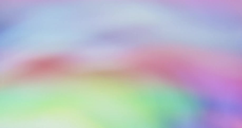 Blurred pastel colors bend and blend as they move