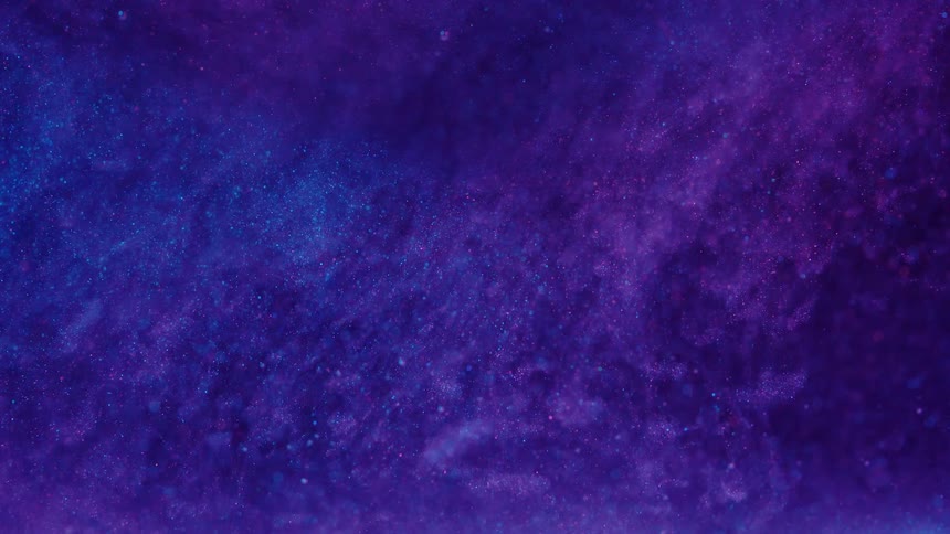 Floating abstract liquid metallic inks with neon lighting