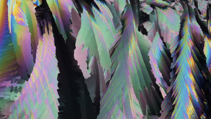 Fast forming urea micro crystals appearing