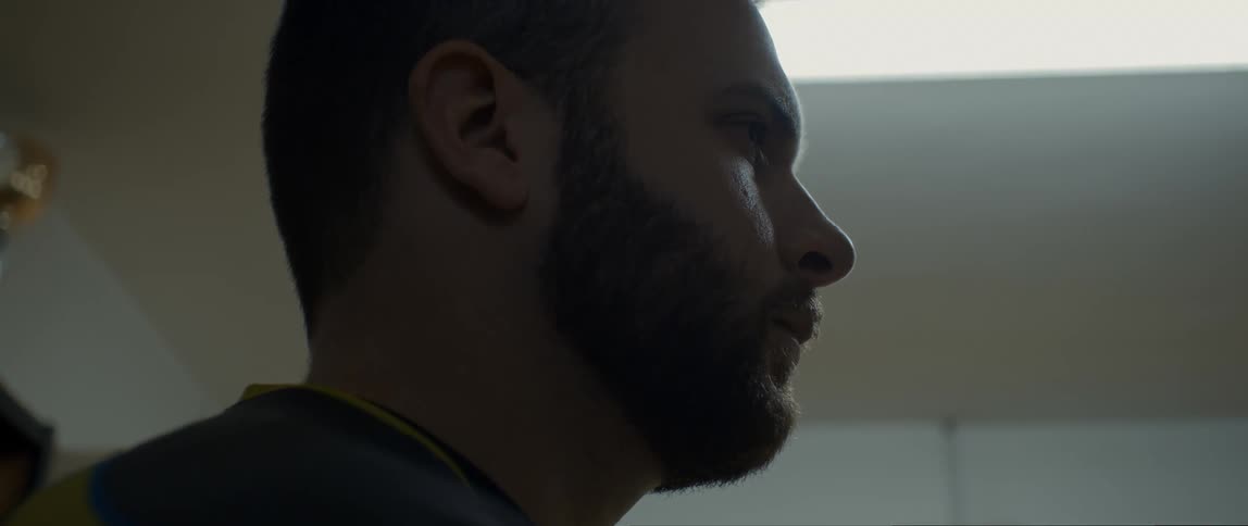 Closeup of a bearded man