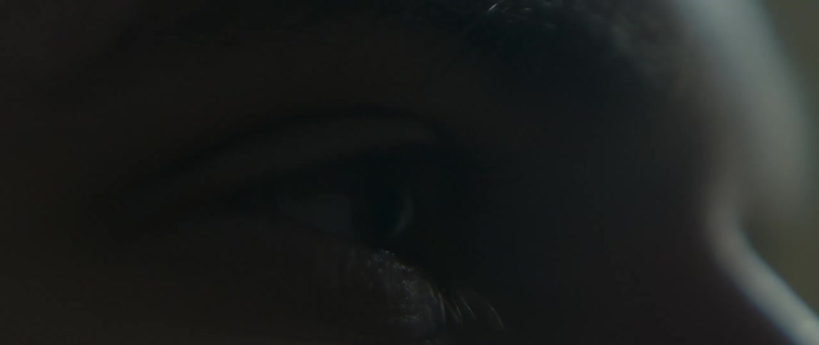 An eye on the face of a person