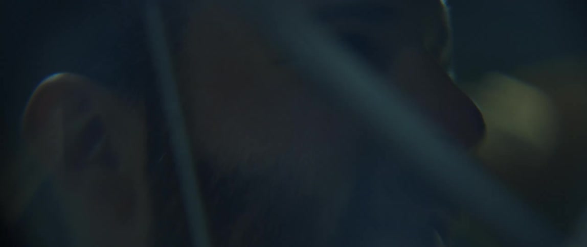 Portrait of a focused bearded man