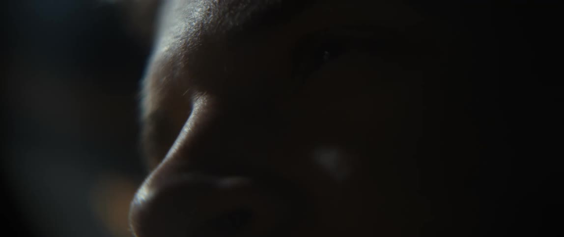 Closeup of a mans face