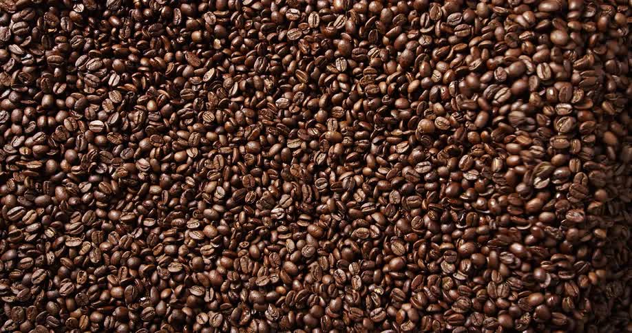 Moving coffee beans