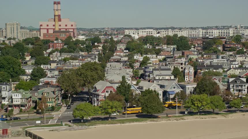 Panorama of an urban city