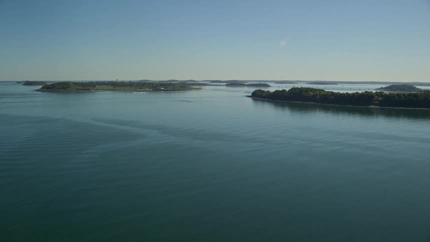 The islands stretch out into the ocean