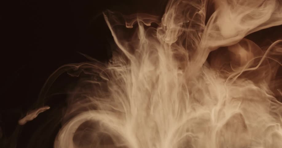 Dense and abstract smoke in motion