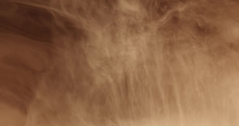 Dense and abstract smoke in motion