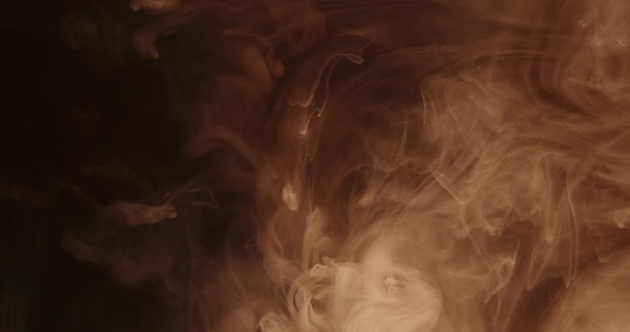 Dense and abstract smoke in motion