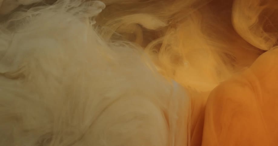 Dense and abstract smoke in motion