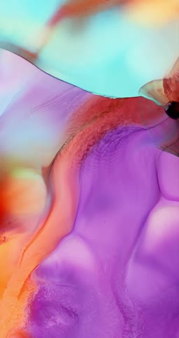 Background of flowing abstract liquid inks vertical