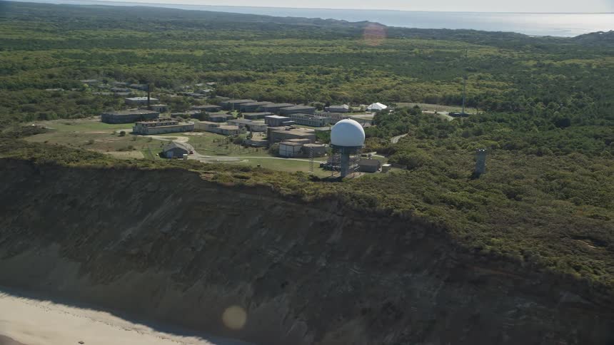 Aerial view of north truro air force station