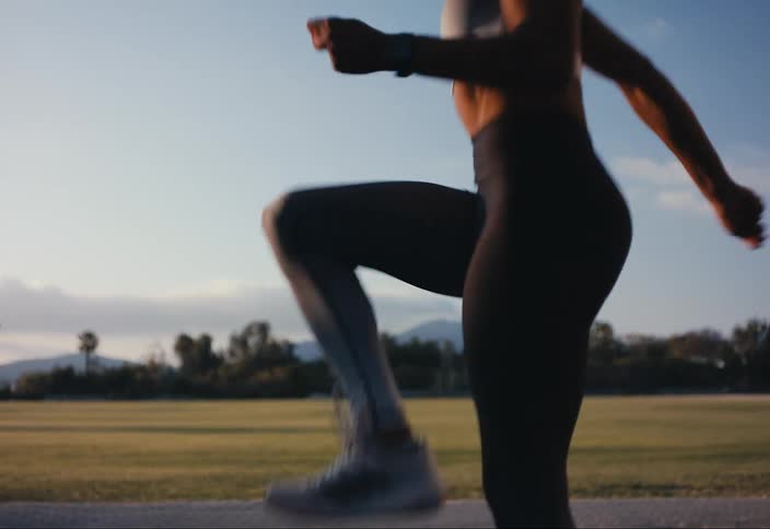 Young athlete working out in a gym
