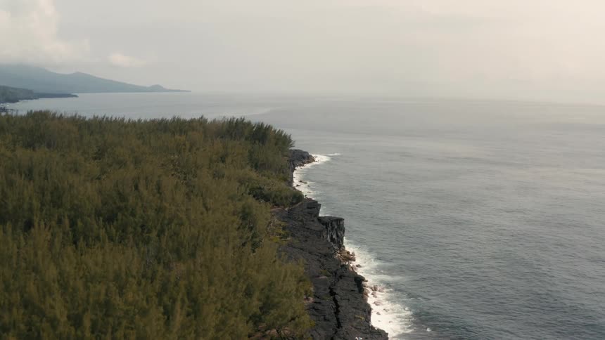 Coastal area at sunset