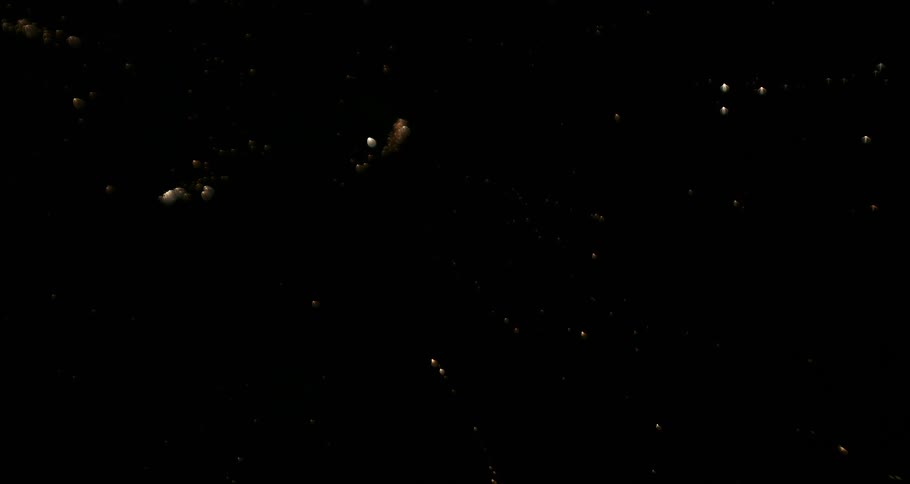Fireworks explosion on the sky at night