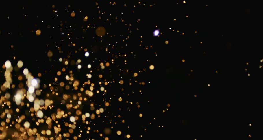 Multiple fireworks in the sky at night