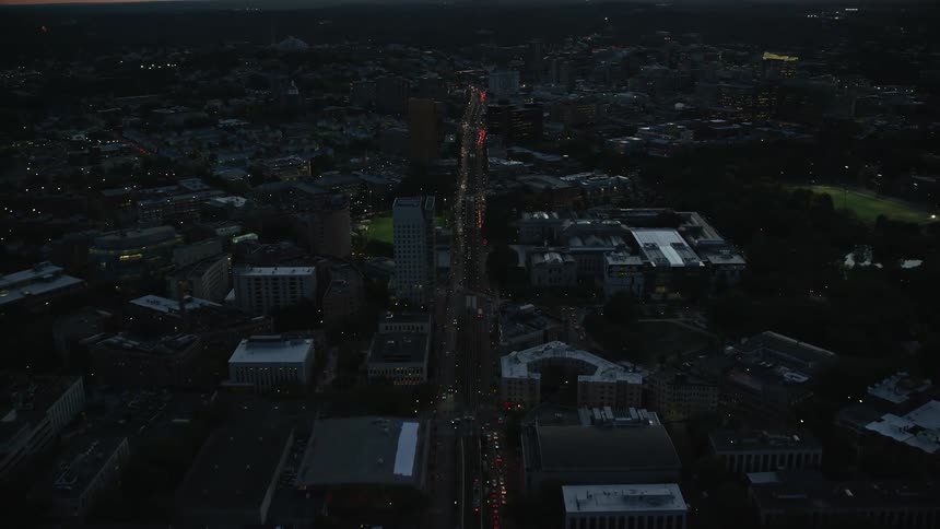Heavy traffic is in the city