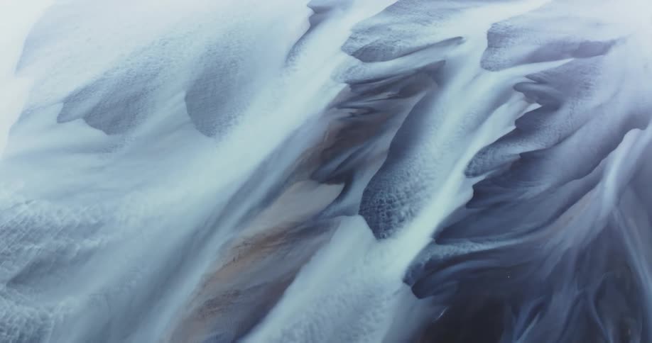 Abstract art made by nature