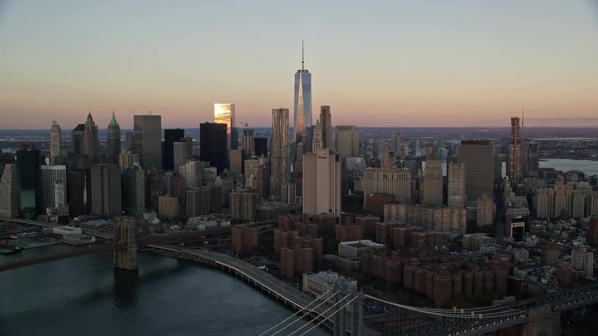 Aerial view of new york