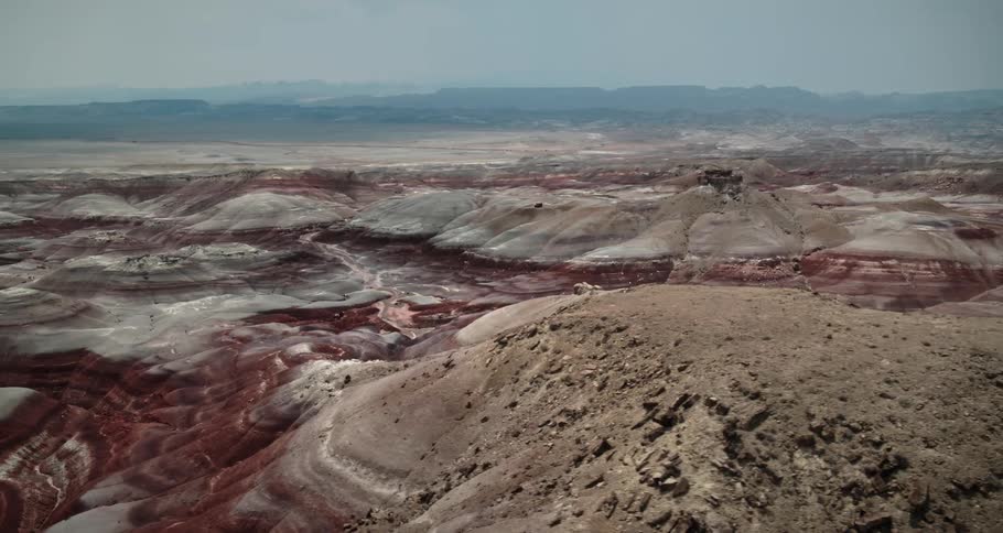 A region with many rock formations