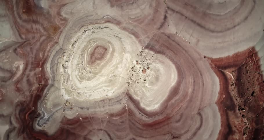 An abstract clip of a creamy chocolate ice cream