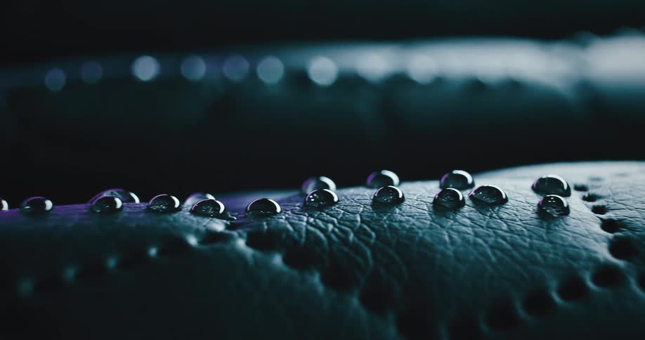 A clip of a leather texture