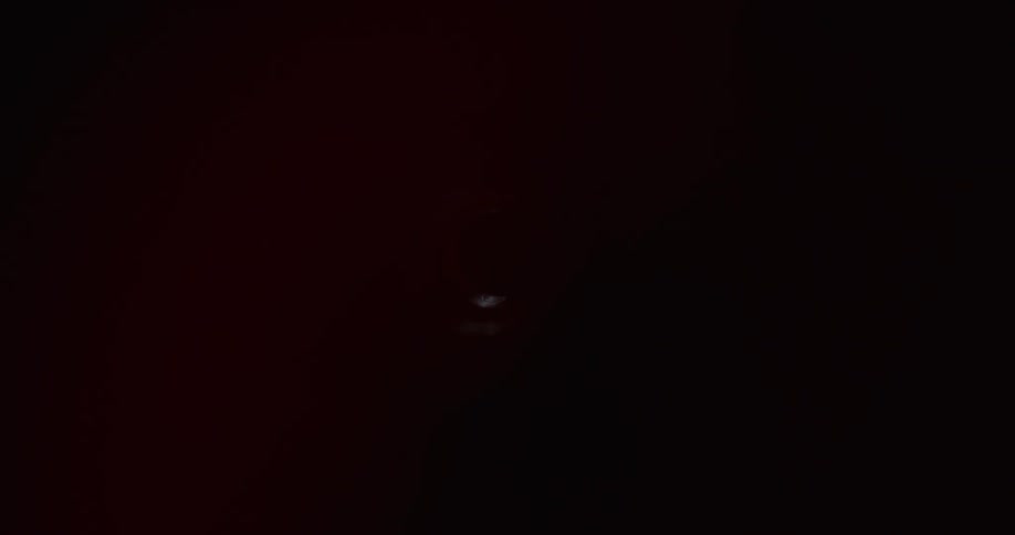 Abstrac light in a funnel that turns on and off