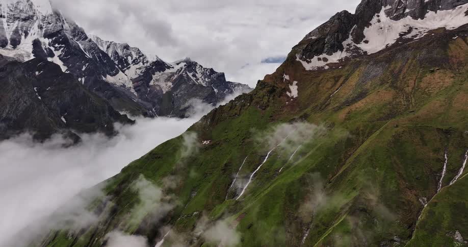 A click of an ice mountainous area