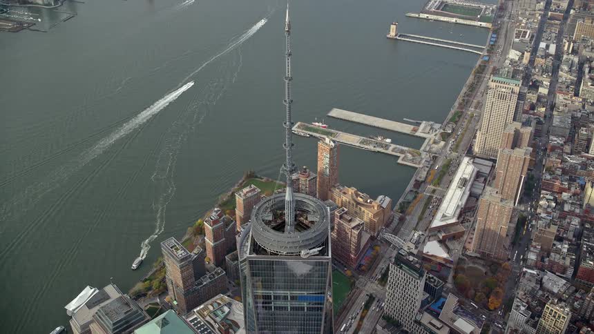 An areal view of a commercial community of a metropolitan city
