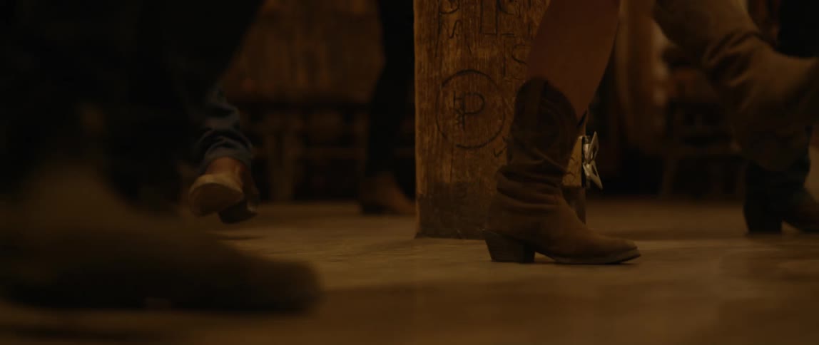 Legs of people dancing a choreography