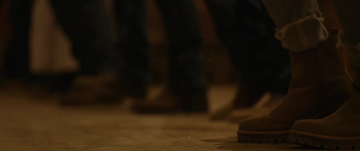 Close up of the feet of people dancing