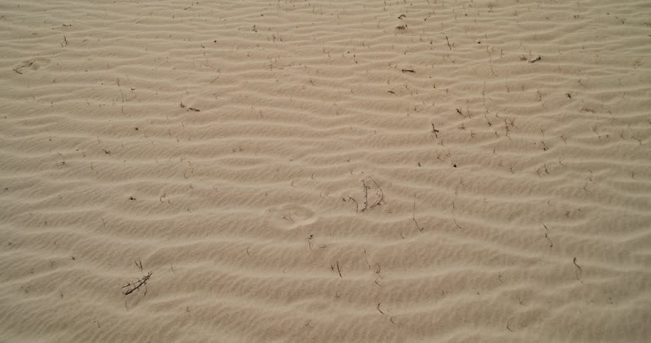 Close up of white sand near the beach