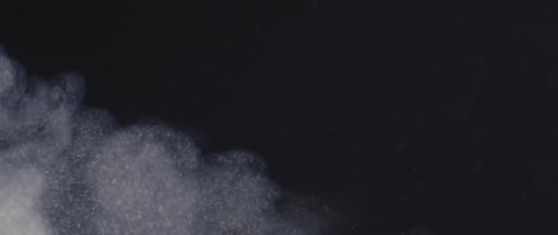 A dust cloud moves around