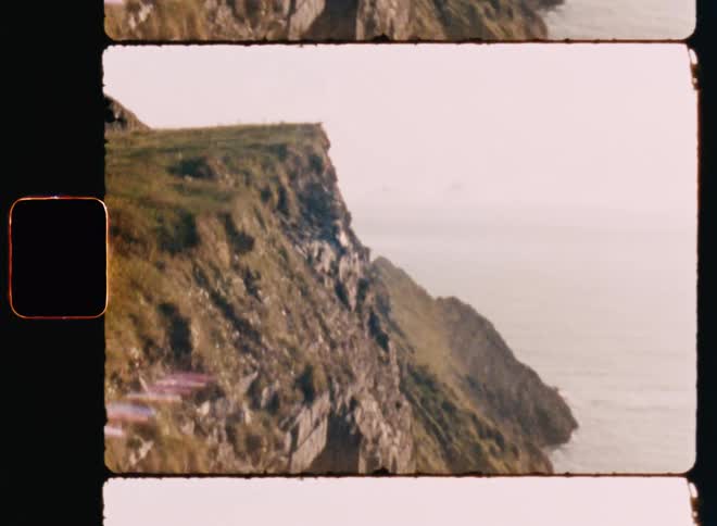 A hill near the coast by the sea