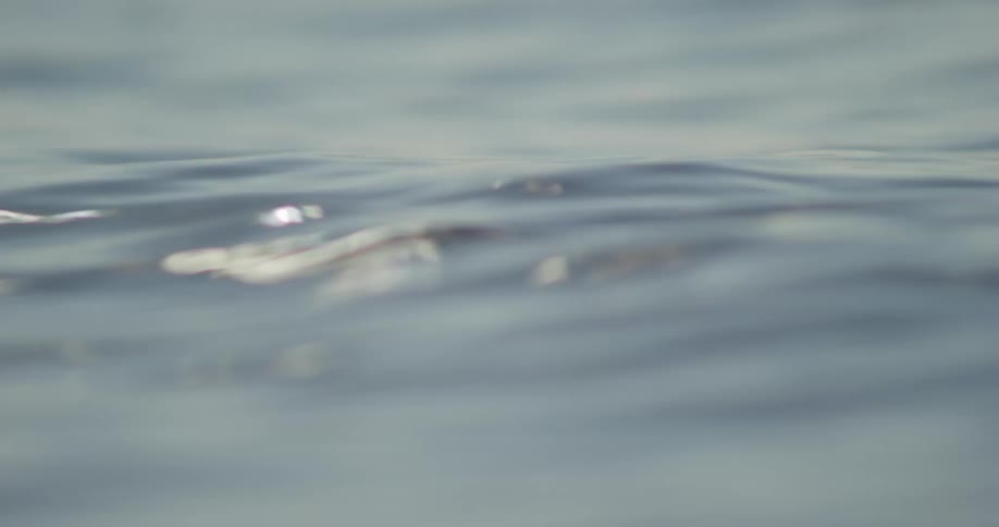 Close up of moving sea water