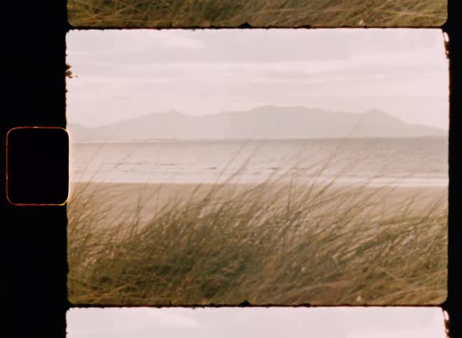 It is very windy on the beach