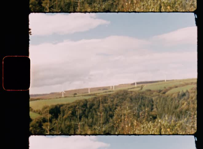 View of a landscape with fields