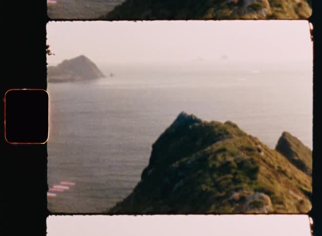 View of the coast by the sea
